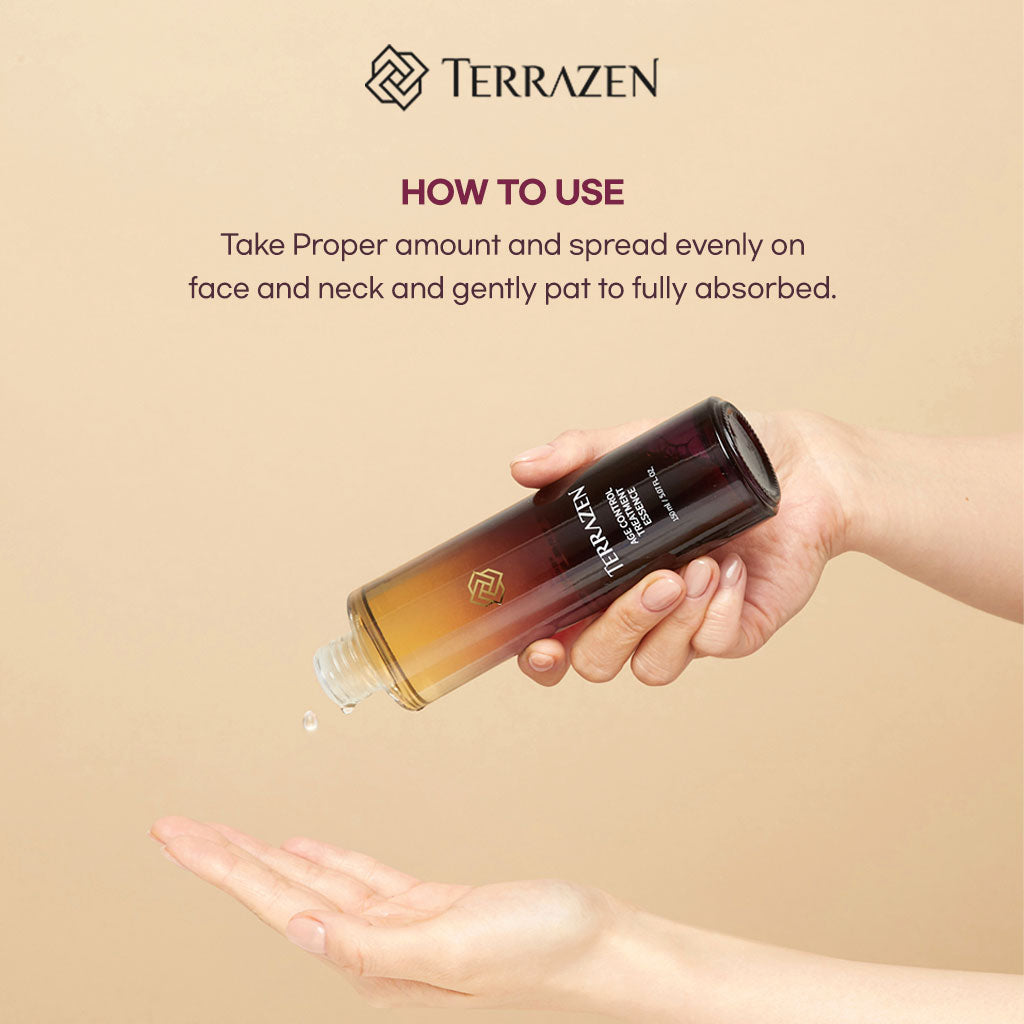 (Exp 06/25) Terrazen Age Control Treatment Essence 30ml/150ml - A Multi-purpose Formula for Bouncy, Luminous Skin Anti-aging, Firming, Brightening, Elasticity, and Luminous Skin in One Bottle - Bloom Concept