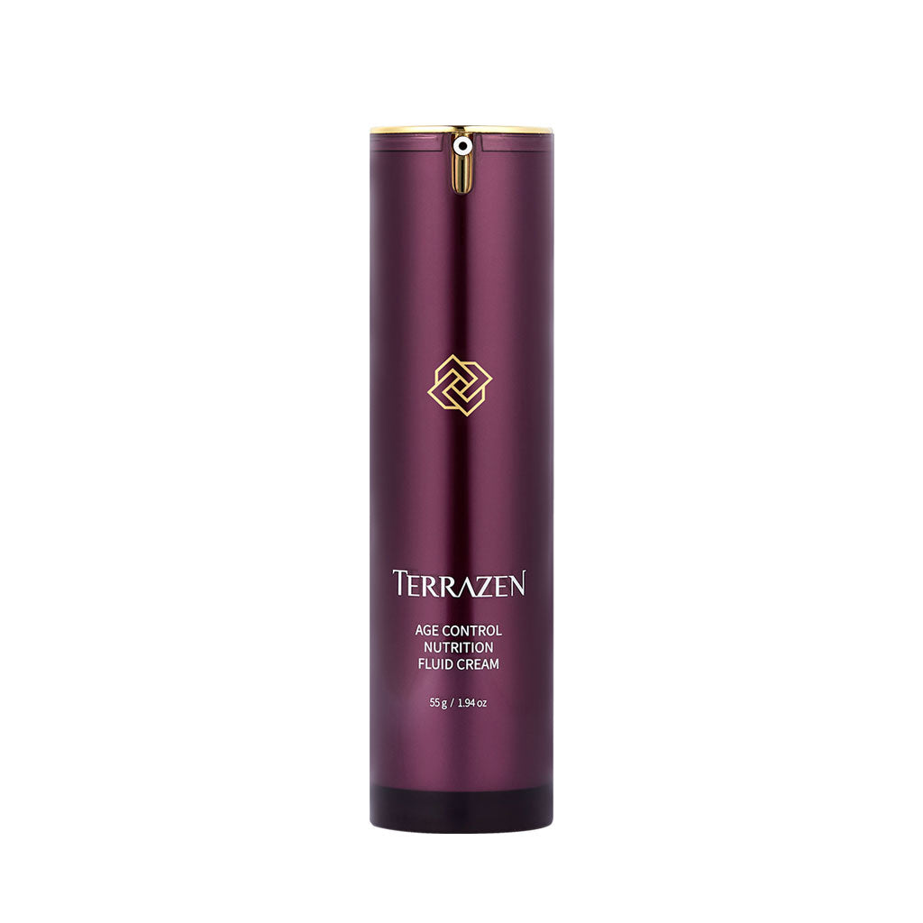 (Exp 06/25) Terrazen Age Control Nutrition Fluid Cream 15ml/55g - Soft, Restorative Cream that Boosts Inner Density and Creates a Smooth, Radiant Complexion - Bloom Concept