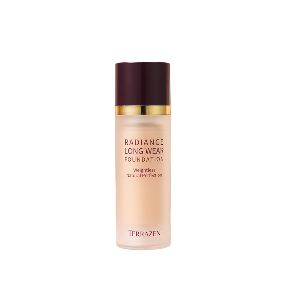 (Exp 09/25) Terrazen Long Wear Foundation 30ml - Weightless, Buildable Coverage for a Flawless, Natural Radiance - Korean Beauty Makeup Must-Have - Bloom Concept
