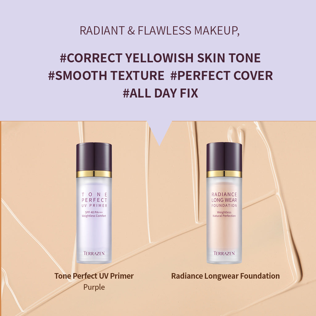 (Exp 09/25) Terrazen Long Wear Foundation 30ml - Weightless, Buildable Coverage for a Flawless, Natural Radiance - Korean Beauty Makeup Must-Have - Bloom Concept