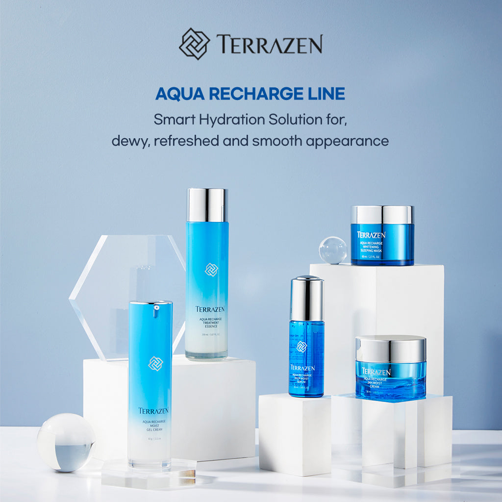 (Exp 08/25) Terrazen Aqua Recharge Treatment Essence 30ml/150ml - Boosting Moisturizing Treatment for Dry, Dehydrated Skin - Bloom Concept