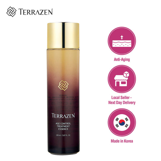 (Exp 06/25) Terrazen Age Control Treatment Essence 30ml/150ml - A Multi-purpose Formula for Bouncy, Luminous Skin Anti-aging, Firming, Brightening, Elasticity, and Luminous Skin in One Bottle - Bloom Concept