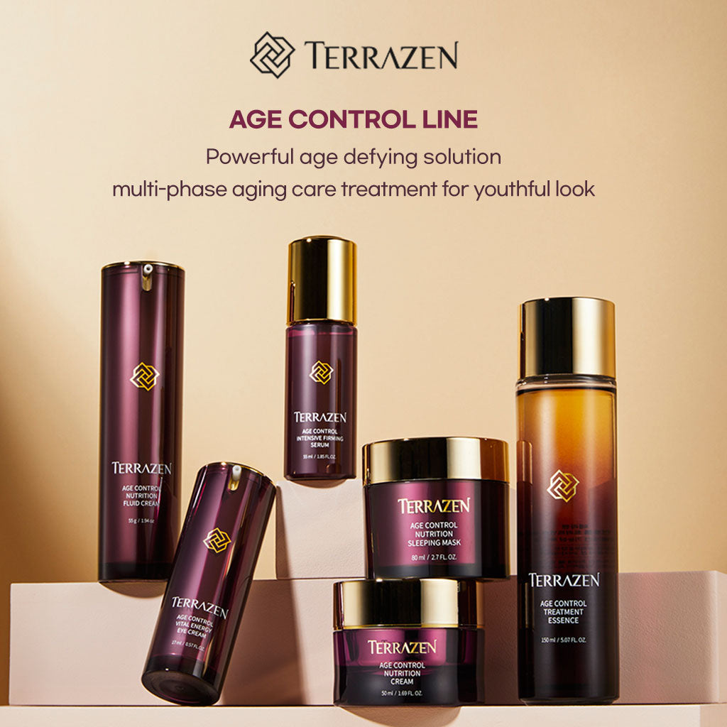 (Exp 06/25) Terrazen Age Control Treatment Essence 30ml/150ml - A Multi-purpose Formula for Bouncy, Luminous Skin Anti-aging, Firming, Brightening, Elasticity, and Luminous Skin in One Bottle - Bloom Concept