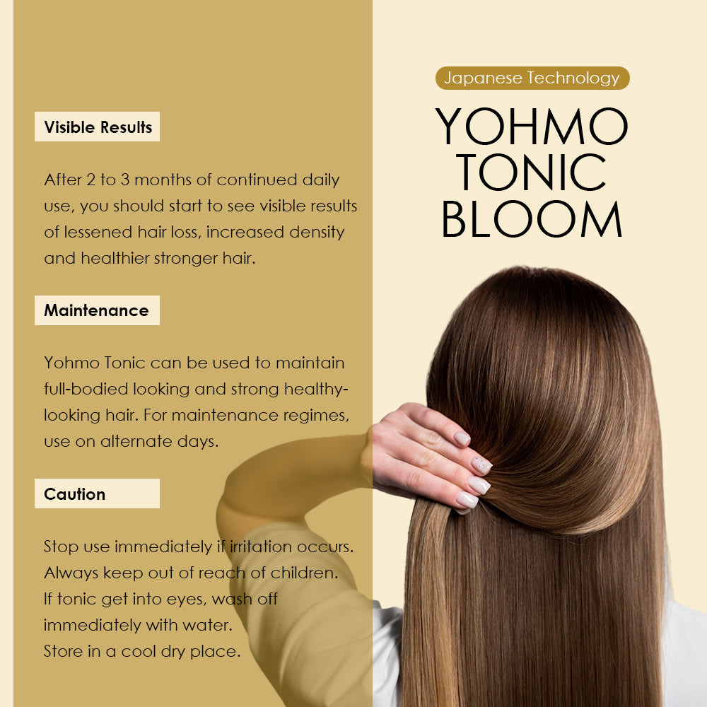 [Harvest] Japan Yohmo Hair Tonic - Bloom Concept
